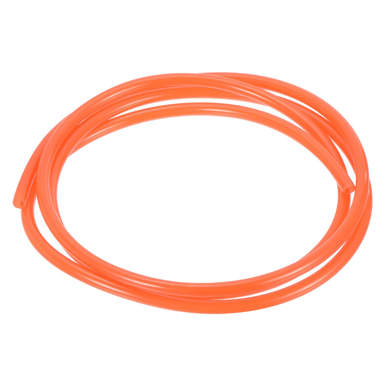 Rebower Pneumatic Tubing Pipe,8mm x 5mm Orange PU Polyurethane Tube,6.6FT 2M,PU Air Line Tubing Hose Tubes for Air Compressor,Fluid Transfer,Air Brake