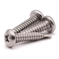 #6 x 1/2" (100 pcs) Pan Head Self Drilling