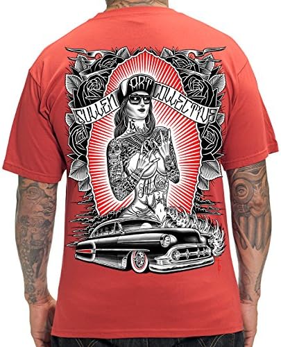 Sullen West Side Merc Tee (XLarge, Red)
