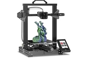 Voxelab Aquila X2 Upgraded 3D Printer with Removable Carborundum Glass Platform, Fully Open Source and Resume Printing Function, Works with PLA/ABS/PETG, Printing Size 220x220x250mm