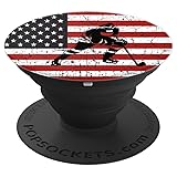 American Flag Hockey Pop Socket - PopSockets Grip