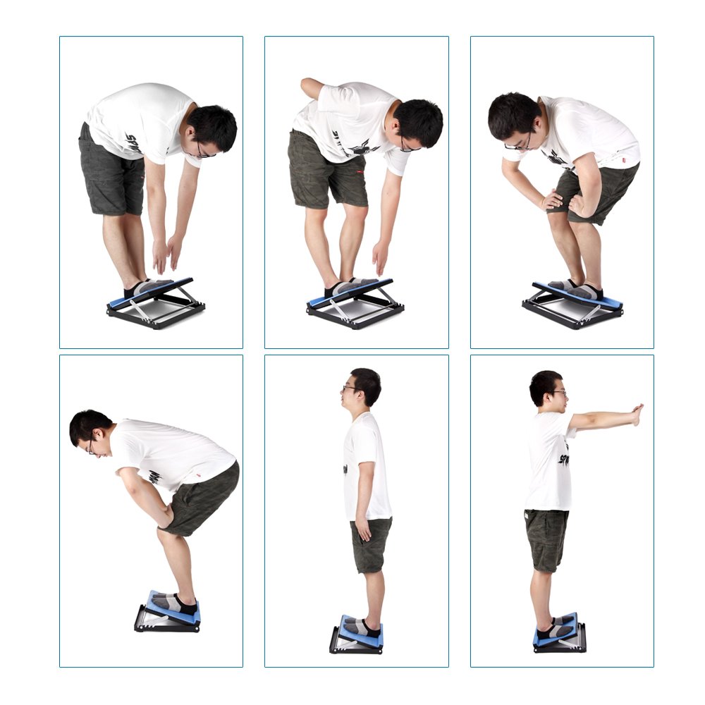 NEPPT Slant Board Calf Stretcher Raise Calf Stretch Wedge Incline