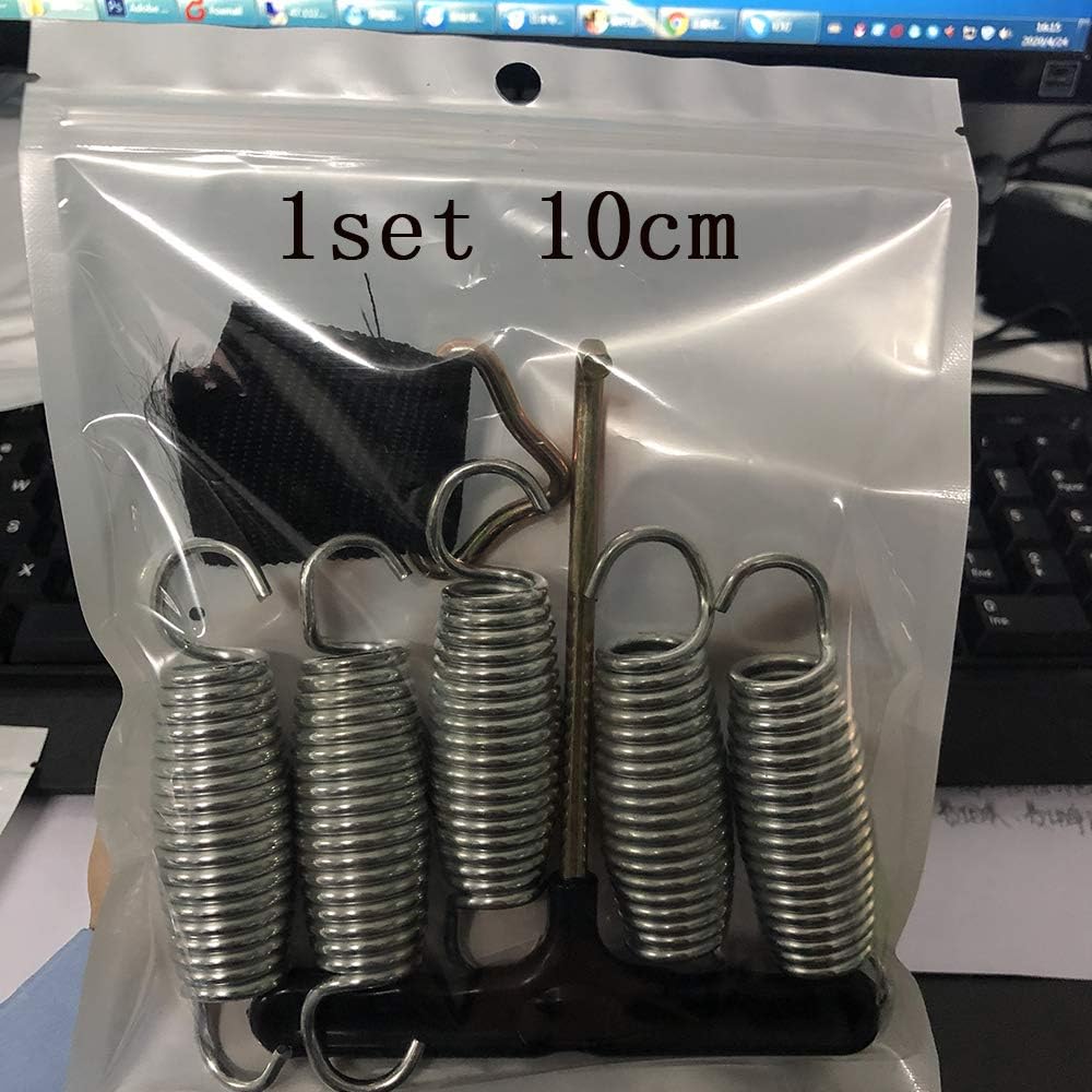 XIE Trampoline spring (87, 100, 120, 140, 165 mm) spring replacement spring, trampoline accessories, trampoline triangle (10cm-1set) - Image 5