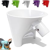 Flour Funnel for KitchenAid Mixer Accessories, 4.5&ndash;5 Qt | KitchenAid accessories and attachments: flour funnel designed for 4.5&ndash;5 Qt tilt-head mixers for less-mess ingredient adding.