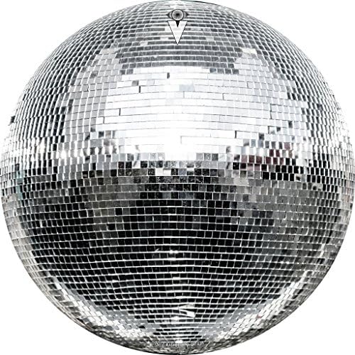 Disco Ball Graphic Drum Skin Playable Art Decal- All Sizes (22")