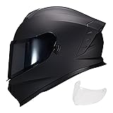 JQF Gear Motorcycle Full Face Dual Visor Helmets