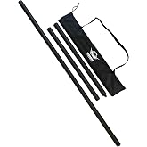 Martial Arts Armory 4 Foot Collapsible Bo Staff, Foam-Padded Training Weapon for Safe Practice with Carry Bag and Shoulder Strap