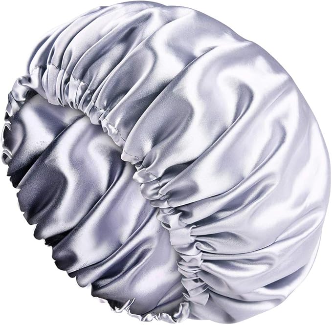 Amazon Sebeter X せべて シルク100 ナイトキャップ シルク ナイトキャップ ナイトキャップ ロングヘア かわいい ナイト キャップ シルクキャップ レディース 抜け毛 予防 快眠グッズ 睡眠 就寝用 帽子 女性 シルク製 保湿 ヘアケア キャップ 通販