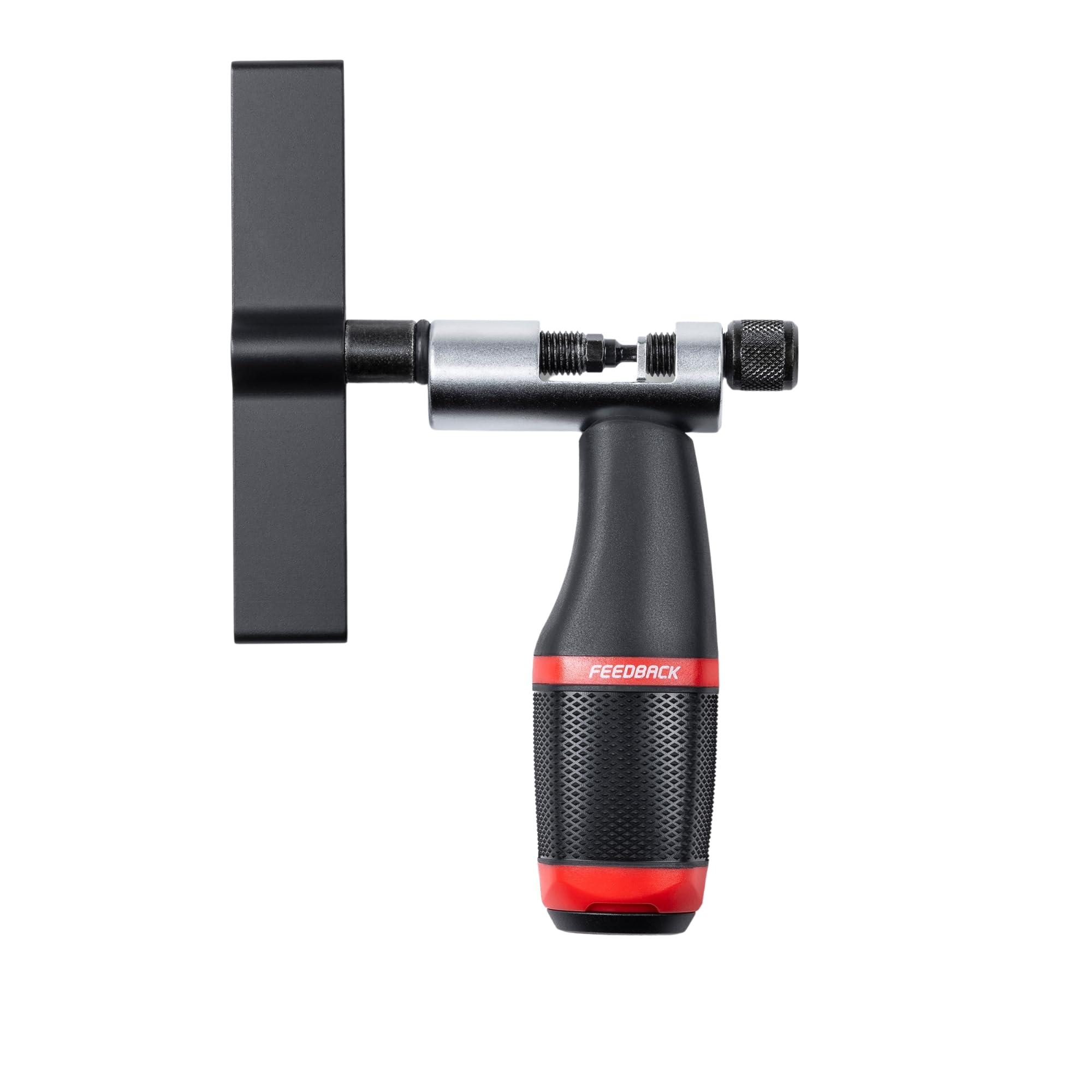 Feedback Sports | Bike Tools And Accessories | Chain Tool 3.0 | Cycle Repair Equipment Chain Tool For Shimano/Sram/Campagnolo | Black/Red