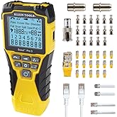 Klein Tools VDV501-852 Scout Pro 3 Tester with Locator Remote Set | Tests RJ11/12, RJ45, Video, Includes Tester, Locator Remotes, Adapters, Jumper Cables, Case, Battery