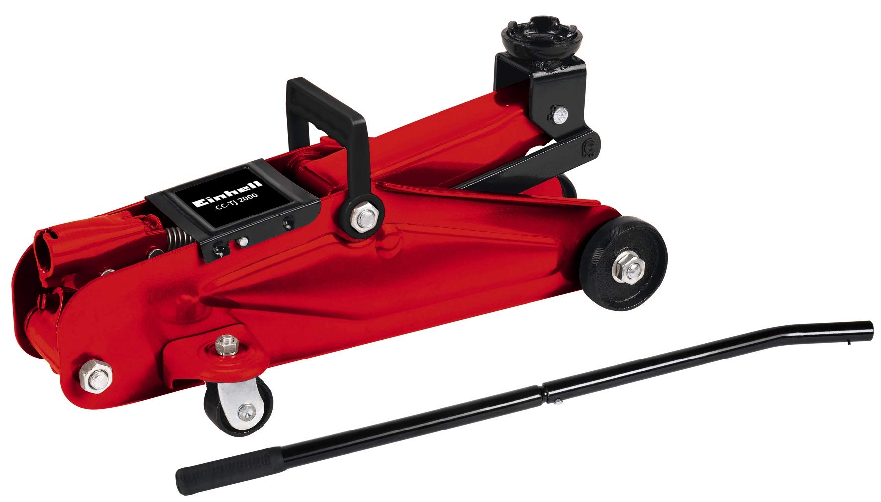 Einhell CCTJ 2000 Wheeled Jack, Maximum Load 2000 kg, Red