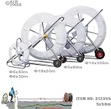 KATSU Fiberglass Duct Rodder 50M Steel Stand Cable Installation Electrician view 9