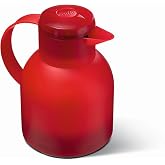 Emsa Samba, Quick Press Insulated Server, Red