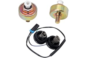 Knock Sensor with Harness Kit 12601822 12589867 for Chevy Pontiac Buick Cadillac GMC for Chevrolet Tahoe Yukon Escalade Hummer Camaro Express 1500 2500 3500 CHENHO