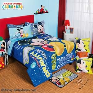 Amazon.com: Mickey Mouse Disney Comforter Sheet Set Blue