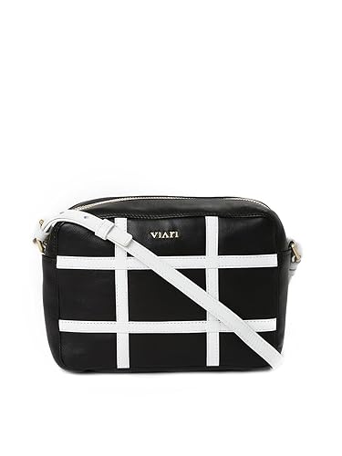 Viari Portofino Womens Sling Bag (Black)