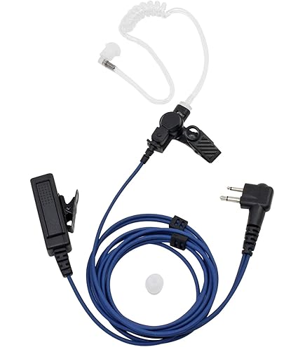 ExpertPower Kit De Vigilancia Para Auriculares Con Icrófono PTT Para - Foto 11