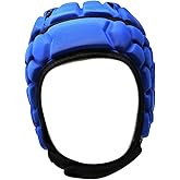 BARNETT Heat Pro Helmet - Soft Padded Headgear - Rugby -Flag Football - Youth and Adult Sizing 7 on 7-7v7 Soft Shell- Epilepsy Head Fall Protection, Royal Blue