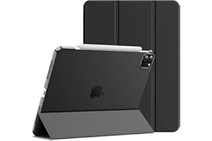 JETech Case ONLY for iPad Pro 11-Inch, 2022/2021/2020/2018 Model, Compatible with Pencil, Cover Auto Wake/Sleep (Black)