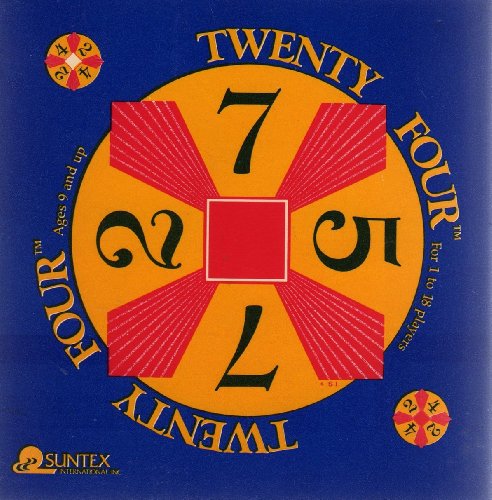 Twenty Four - Pocket Edition (Math Brain Teaser Cards) - [Red Center Square]