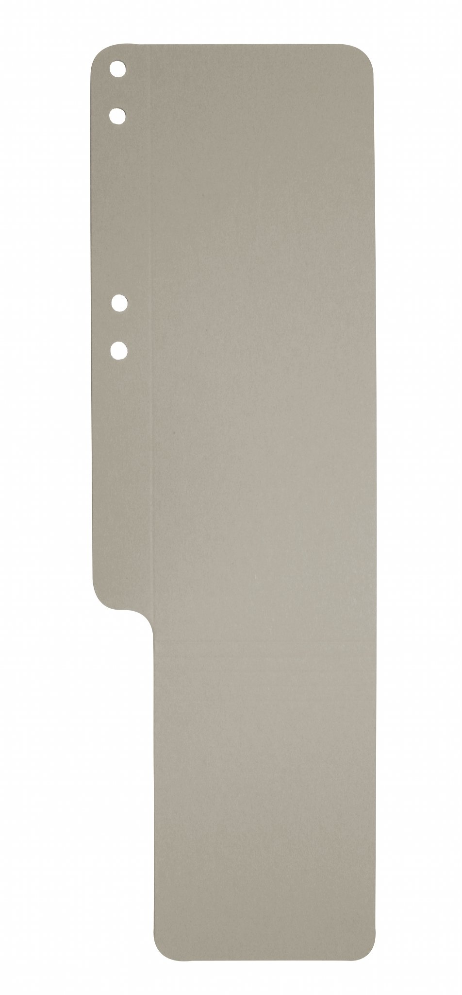 Exacompta - Ref. 13710B - Pack of 100 gray dividers