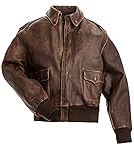 Men’s A-2 Aviator Air Force Pilot Leather