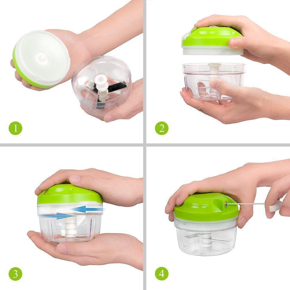 Compra Frutas Verduras Cortador Picadora Cebolla 3 cuchillas ...