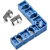 Rockler Clamp-It Assembly Square 90&deg; Woodworking Corner Clamp | Assembly Square &ndash; Accurate 90&deg; Alignment &ndash; Corner Clamp &ndash; Durable Construction &ndash; Hands-Free Assembly