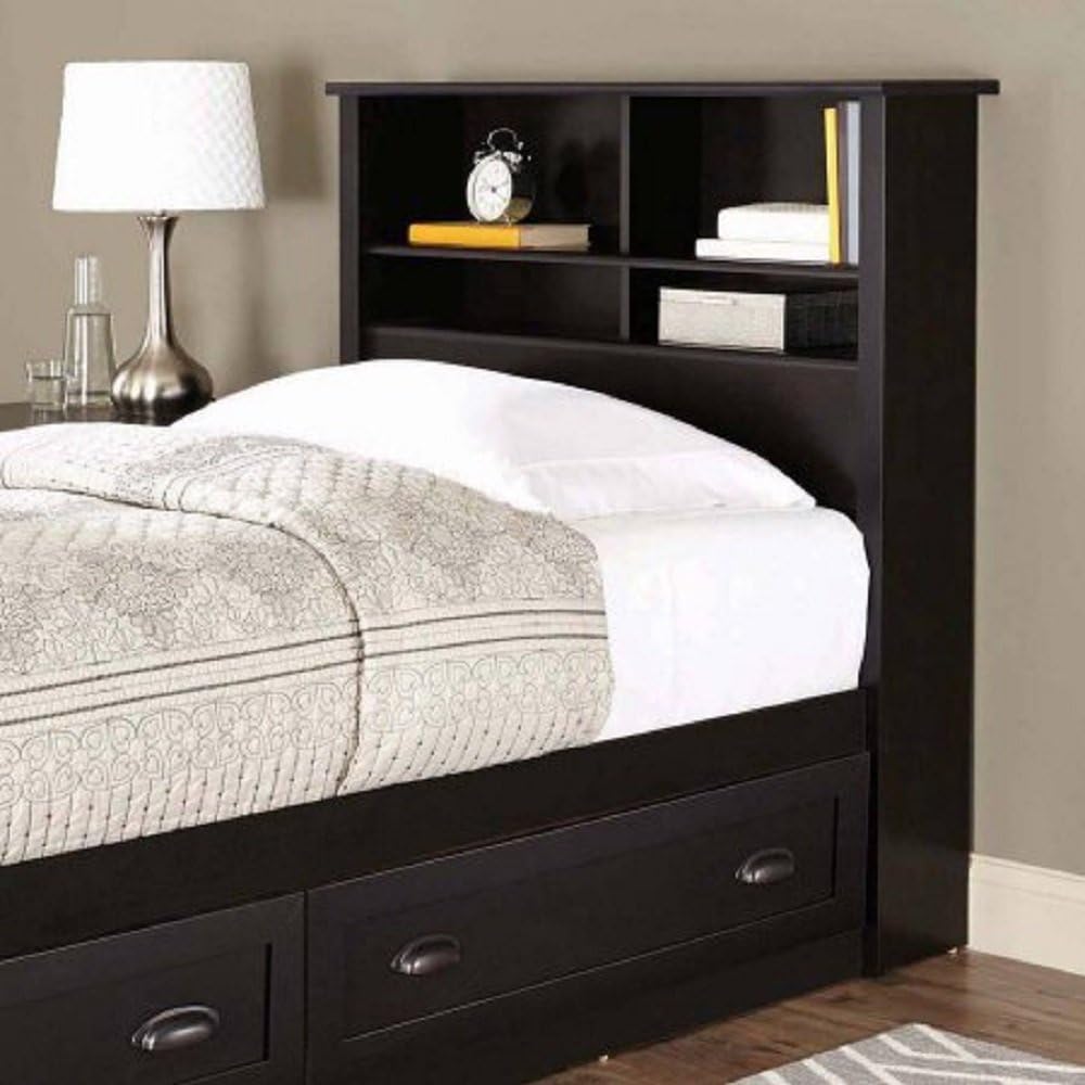 Espresso Finish Better Homes and Gardens Lafayette Twin Bookcase Headboard