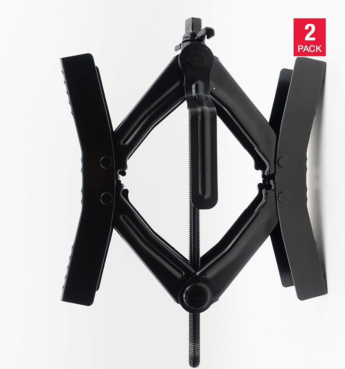 RV Camper wheel tire chock, 2 sets, for RV safety, levering system, Heavy Duty, stabilizer jack with crank handle x chock rv: Home Improvement