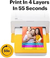 Kodak Dock Plus 4x6 Photo Printer 50 Sheets Bluetooth 4Pass Dye Sublimation view 4