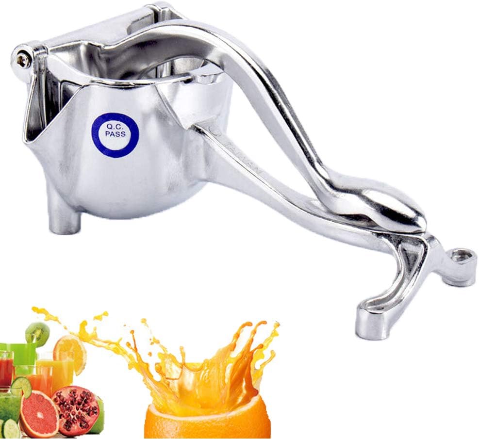 YKB Manual Fruit Juicer Lemon Squeezer Alloy,Citrus Press Juicer,Heavy Duty Lime Squeezer Hand Press for Grapefruits Orange