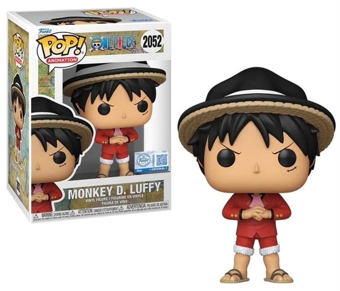 Funko Pop! Animation: OP - Monkey D. Luffy - (Whole Cake) - One Piece - Collectable Vinyl Figure - Gift Idea - Official Merchandise - Toys for Kids & Adults - Anime Fans - Model Figure for Collectors