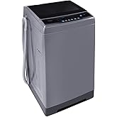 COMFEE' 1.6 Cu.ft Portable Washing Machine, 11lbs Capacity Fully Automatic Compact Washer with Wheels, 6 Wash Programs Laundr