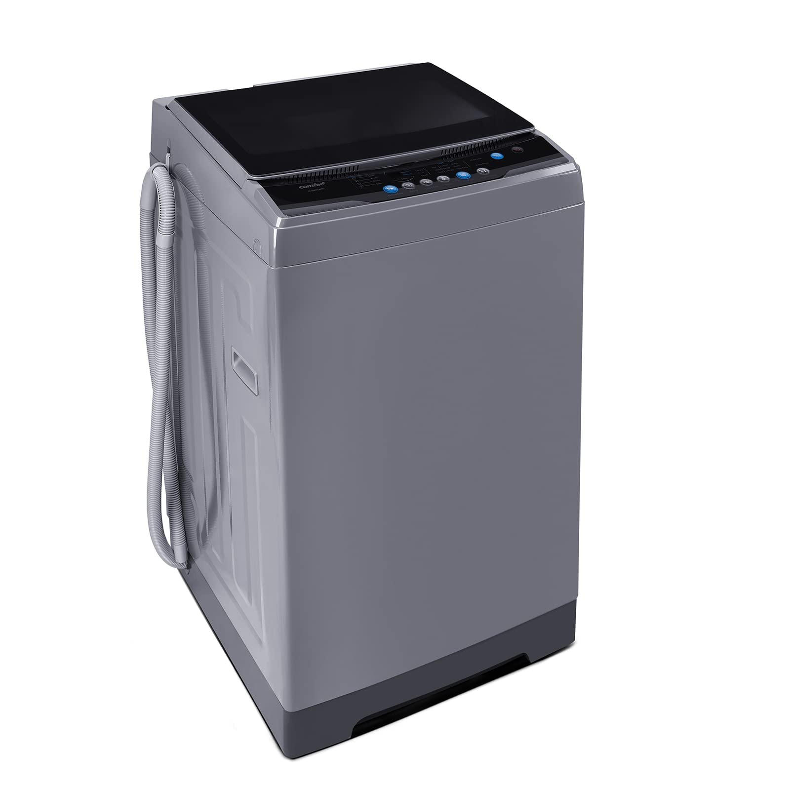 Photo 1 of COMFEE’ 1.6 Cu.ft Portable Washing Machine, 11lbs Capacity Fully Automatic Compact Washer with Wheels, 6 Wash Programs Laundry Drain Pump, Ideal for Apartments, RV, Camping, Magnetic Gray
