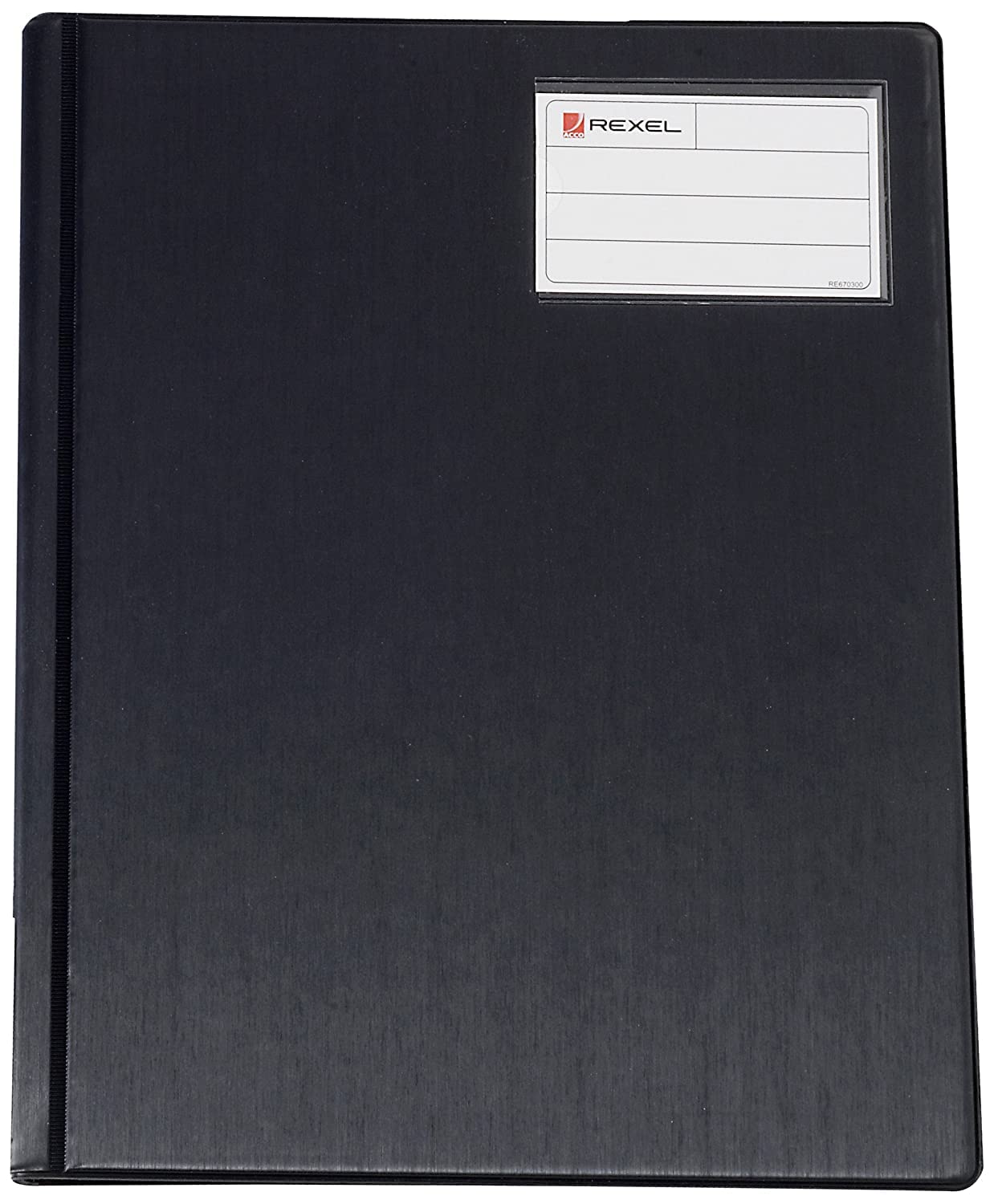 Rexel A4 Professional Display Book - Black (40 Pockets)