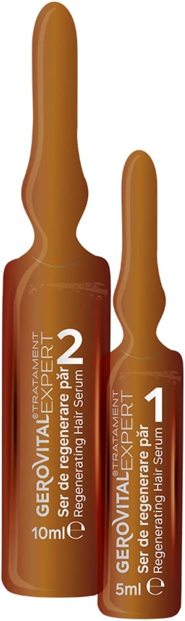Gerovital Tratament Expert Hair Serum, Regenerating Hair Growth with Keratin Hair Treatment - Image 4