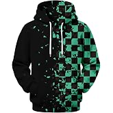 Mens Anime Graphic Hoodie Camo Wolf Spider Cool Design Pullover Sweatshirt | Stylish anime graphic hoodies for men with unique designs, comfortable fit, perfect for casual and streetwear outfits.
