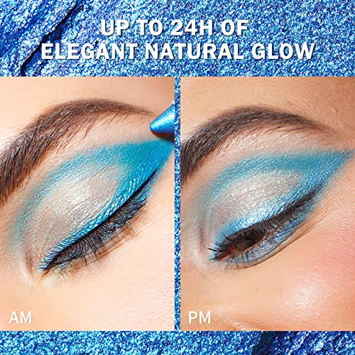 Oulac Shimmer Blue Eyeshadow Stick