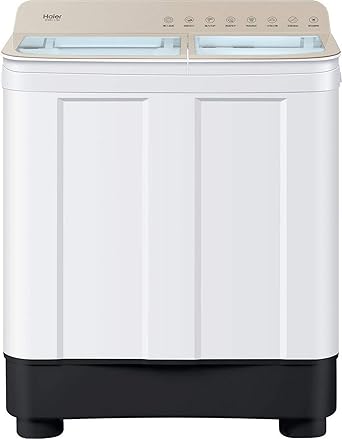 Haier 7 kg Semi-Automatic Top Loading Washing Machine (HTW70-178, Champaign gold)