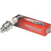 Champion H12 (512) Copper Plus Small Engine Spark Plug, Pack of 4 | Replaces AL11 216 4316 14L9 3212 96461. 20k-30k mileage rated.