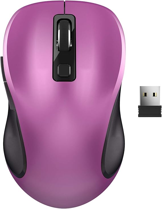 Wireless Mouse, WisFox 2.4G Wireless Ergonomic Mouse Amazon.co.uk