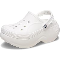Amazon.com | Crocs Unisex Classic Hiker Clogs, White/White  display picture 1