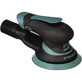 Dynabrade X51V Vacuum - Ready Dynorbital Extreme Random Orbital Sander | 5" Dia., 0.3 hp, 12,000 RPM, 3/16" Dia. Orbit, Rear Exhaust, Hook-Face, 1/4" NPT Air Inlet, Palm, Rotary Vane