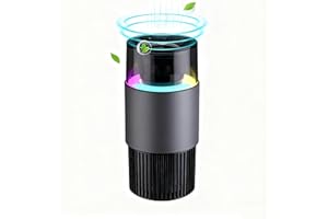 JOSTART Portable HEPA Air Purifier with negative ion Purification, for Car, Truck, RV/Camper, for Smoke,Pet Dander, Dust, Pollutants for Clean Air