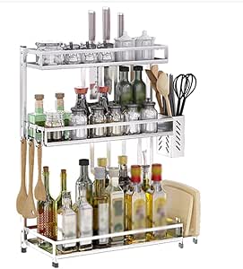 XCY Estantería Estantería de Cocina Bastidores de Cocina en Rack de