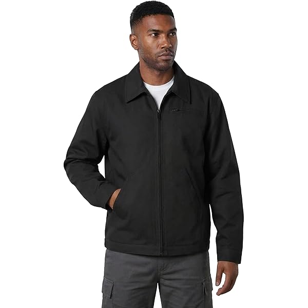 Amazon.com: CornerStone Unisex Tall Duck Cloth Work Jacket | Zip