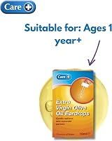 Care Extra Virgin Olive Oil Ear Drops 10ml for Earwax Removal - Easy Dropper view 3