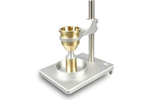 YUCHENGTECH P-o-w-d-e-r Flow Ability Tester Hall Flow Meter Bulk Density Meter P-o-w-d-e-r Bulk Density Meter for Metal PVC/PE P-o-w-d-e-r (P-o-w-d-e-r Flowability Tester(with a 2.5mm Brass Funne)