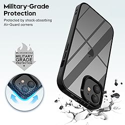 LoeoeL for iPhone 12 Mini Case Clear, Transparent